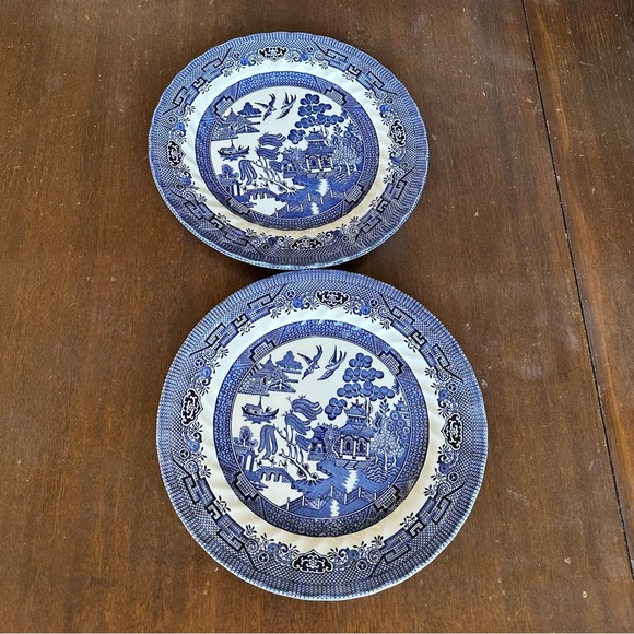 Vintage Dining Vintage Royal Wessex Dinner Plate Blue Willow Poshmark